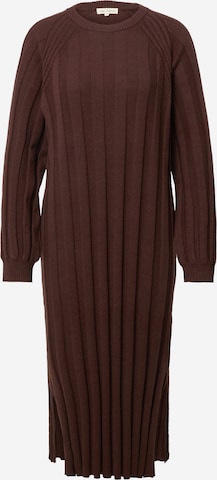 Esmé Studios Knitted dress 'Pana' in Brown: front