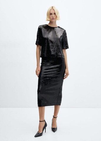 MANGO Skirt 'Xavi' in Black