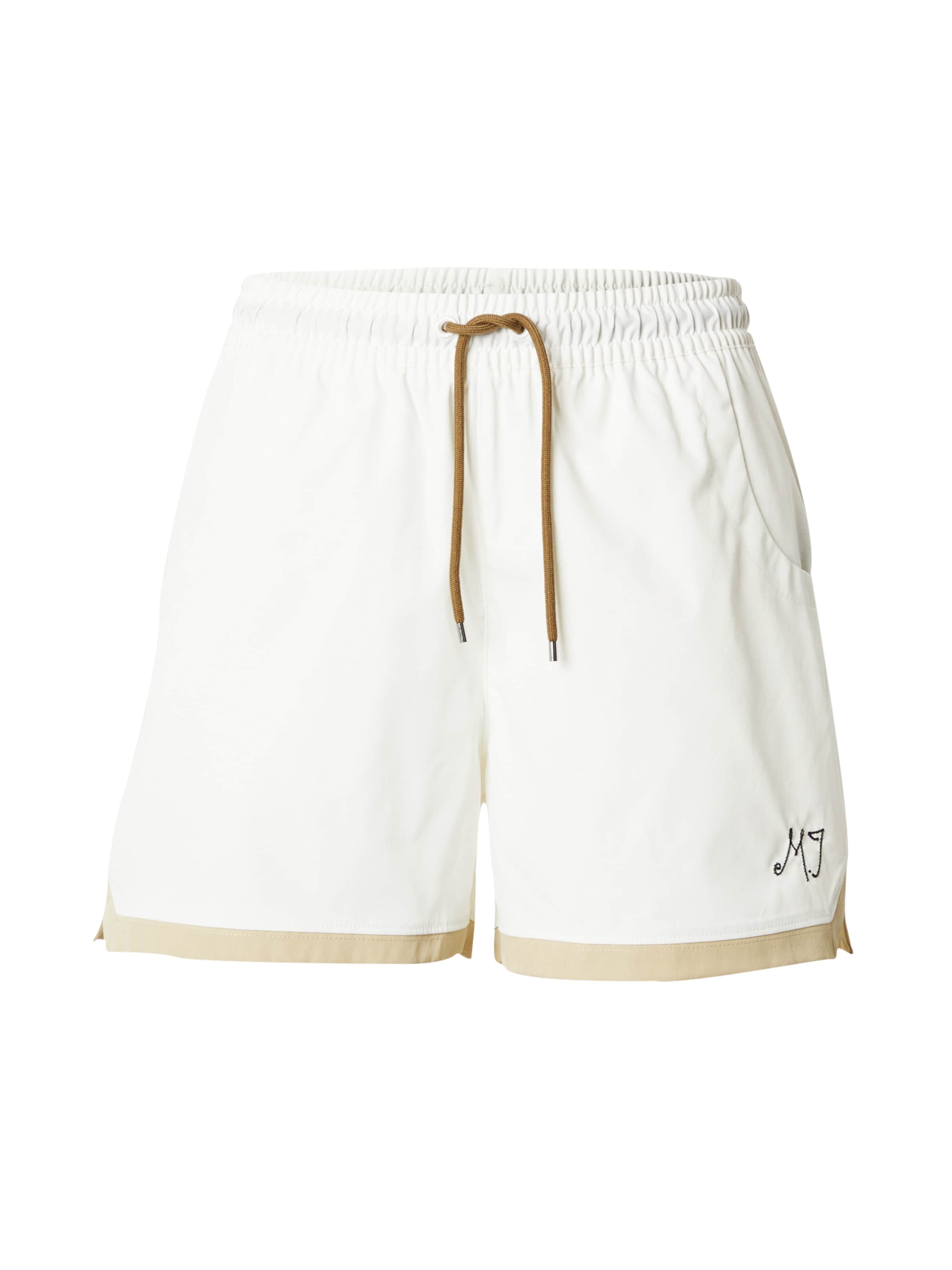 Jordan Regularen Hlače | bela barva: sprednja stran