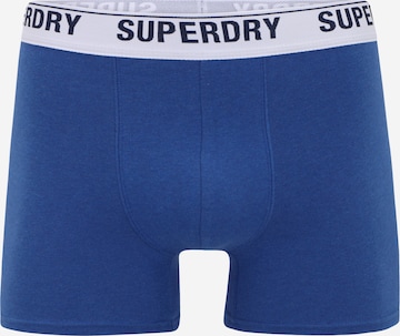 Superdry Boxershorts in Blauw: voorkant