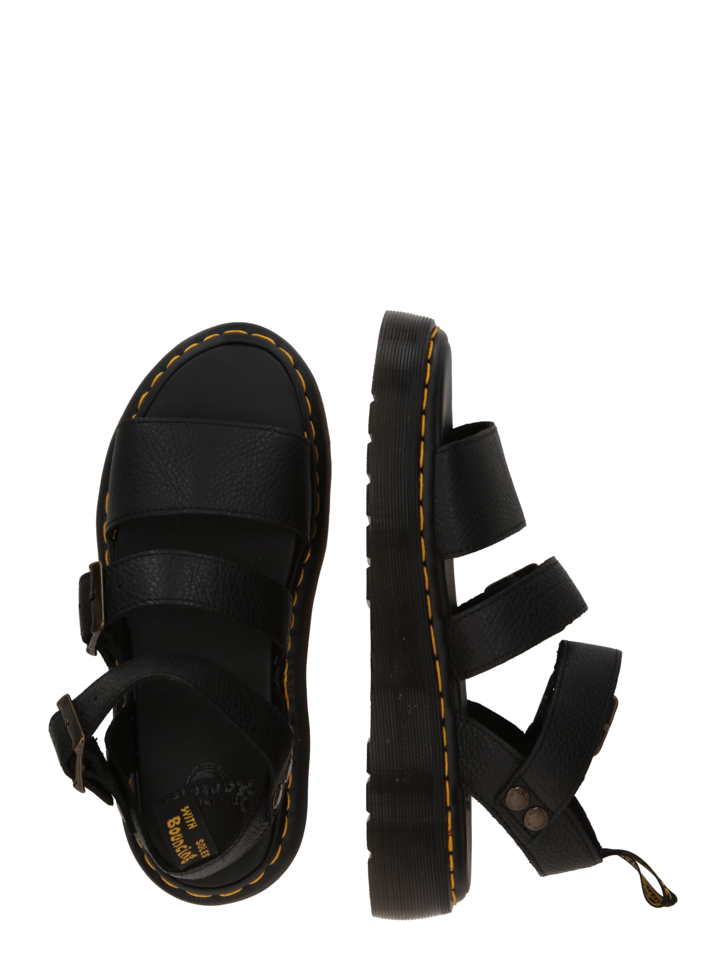 Sandale 'Gryphon' de la Dr. Martens pe negru
