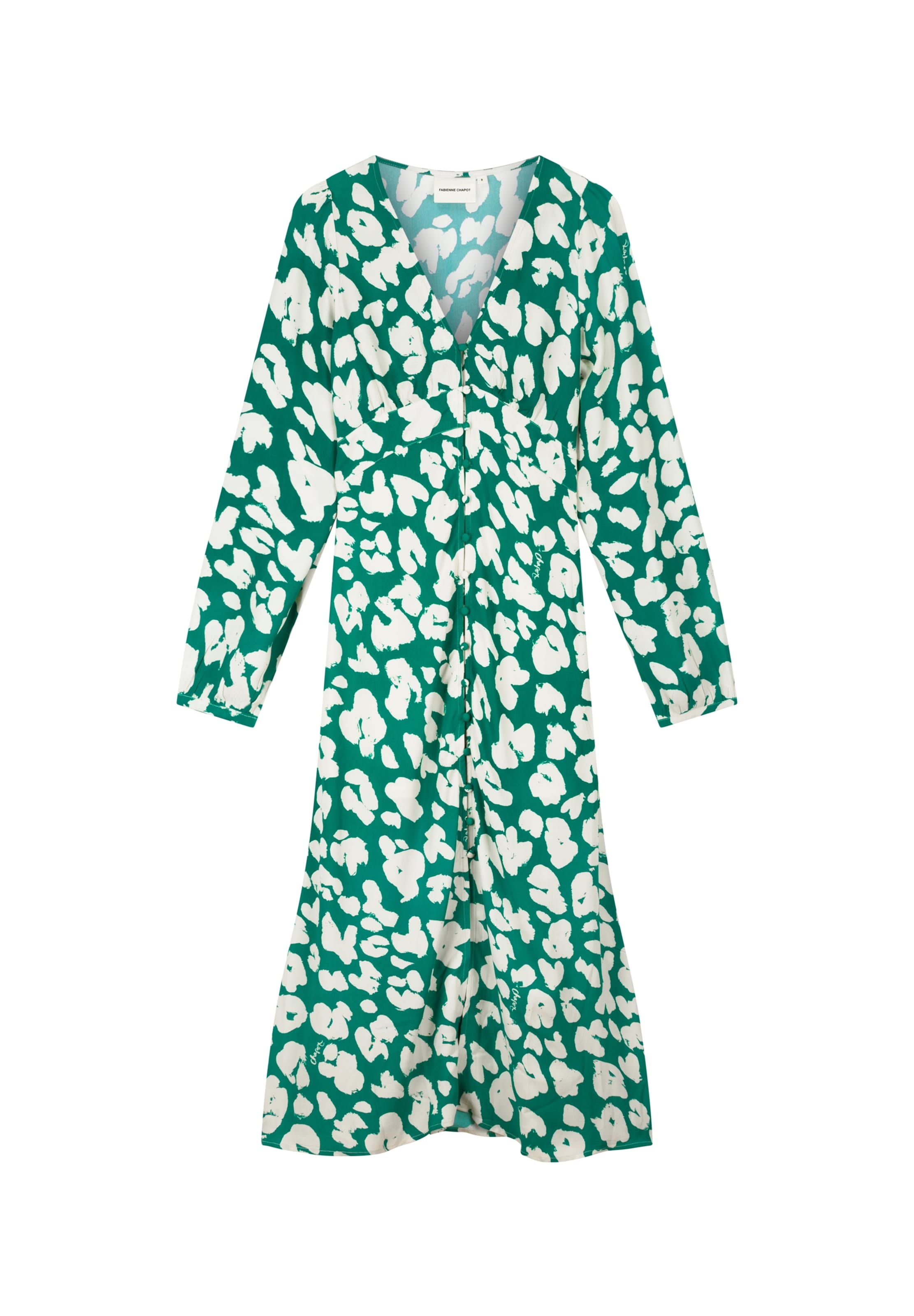 Fabienne Chapot Shirt Dress in Green / Jade, Item view