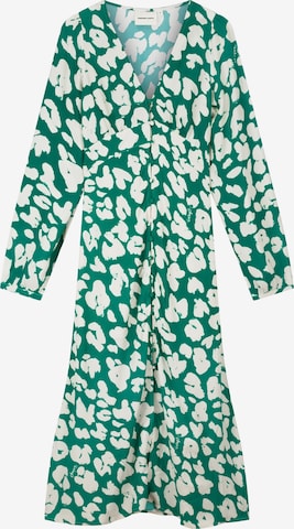 Fabienne Chapot Shirt Dress in Green: front