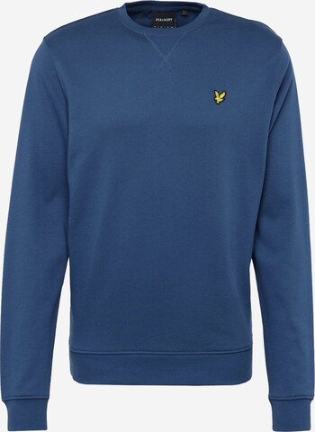 Felpa di Lyle & Scott in blu: frontale