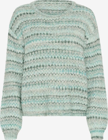 CULTURE - Jersey 'Hazel' en verde: frente