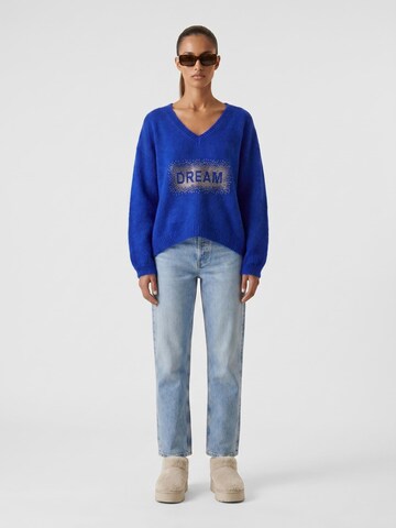 americandreams Oversized Sweater 'Silja' in Blue