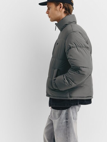 Pull&Bear Between-season jacket 'STWD' in Grey