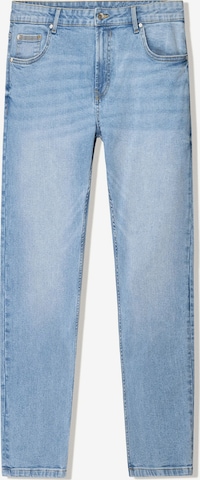 Jean Bershka en bleu : devant