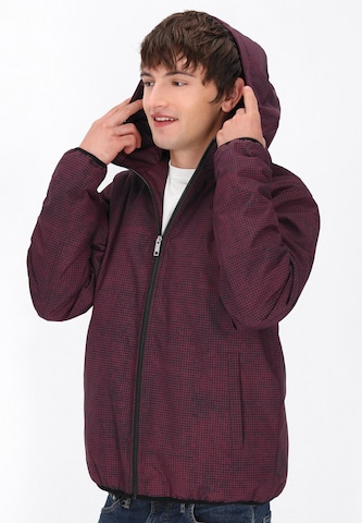 MO - Chaqueta de entretiempo en rojo: frente