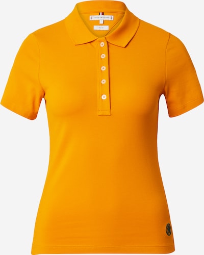 TOMMY HILFIGER Poloshirt in orange / schwarz, Produktansicht