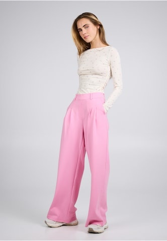 Regular Pantalon à pince 'Miri' OH APRIL en rose