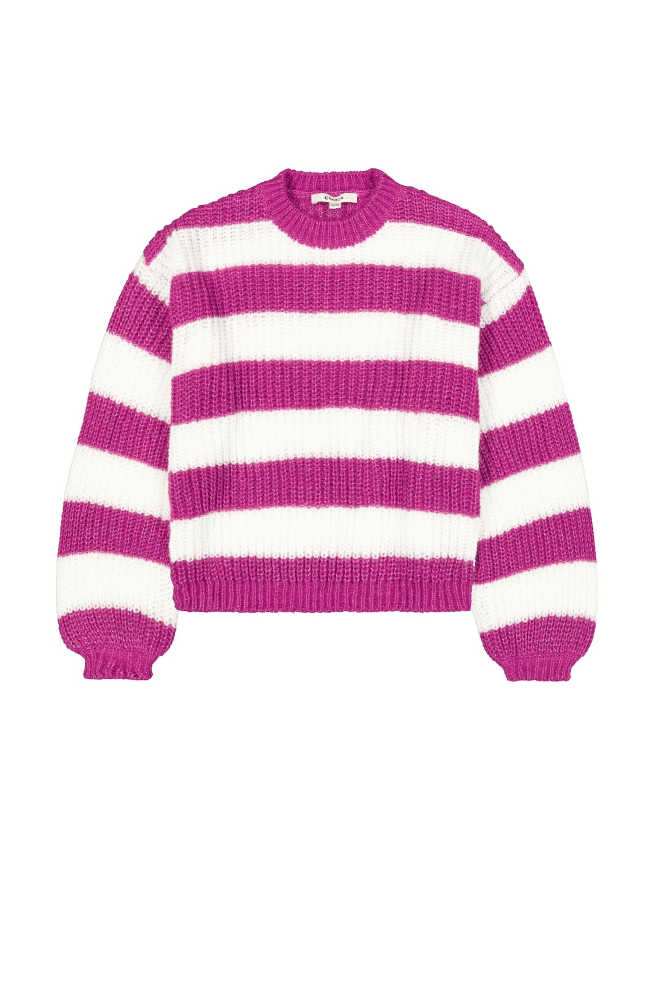 GARCIA Trui in Roze: voorkant