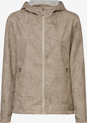 VAUDE Outdoorjacke 'Adlux Air' in Beige: Vorderseite