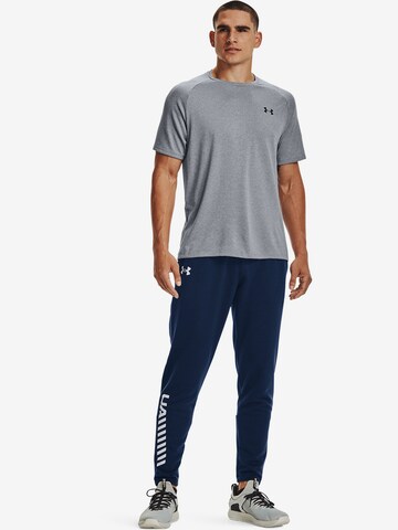 UNDER ARMOUR Regular fit Functioneel shirt 'Tech 2.0' in Grijs