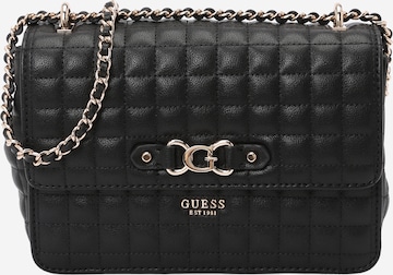 GUESS Сумка через плечо 'NADIRA CONVERTIBLE XBODY FLAP' в Черный: спереди