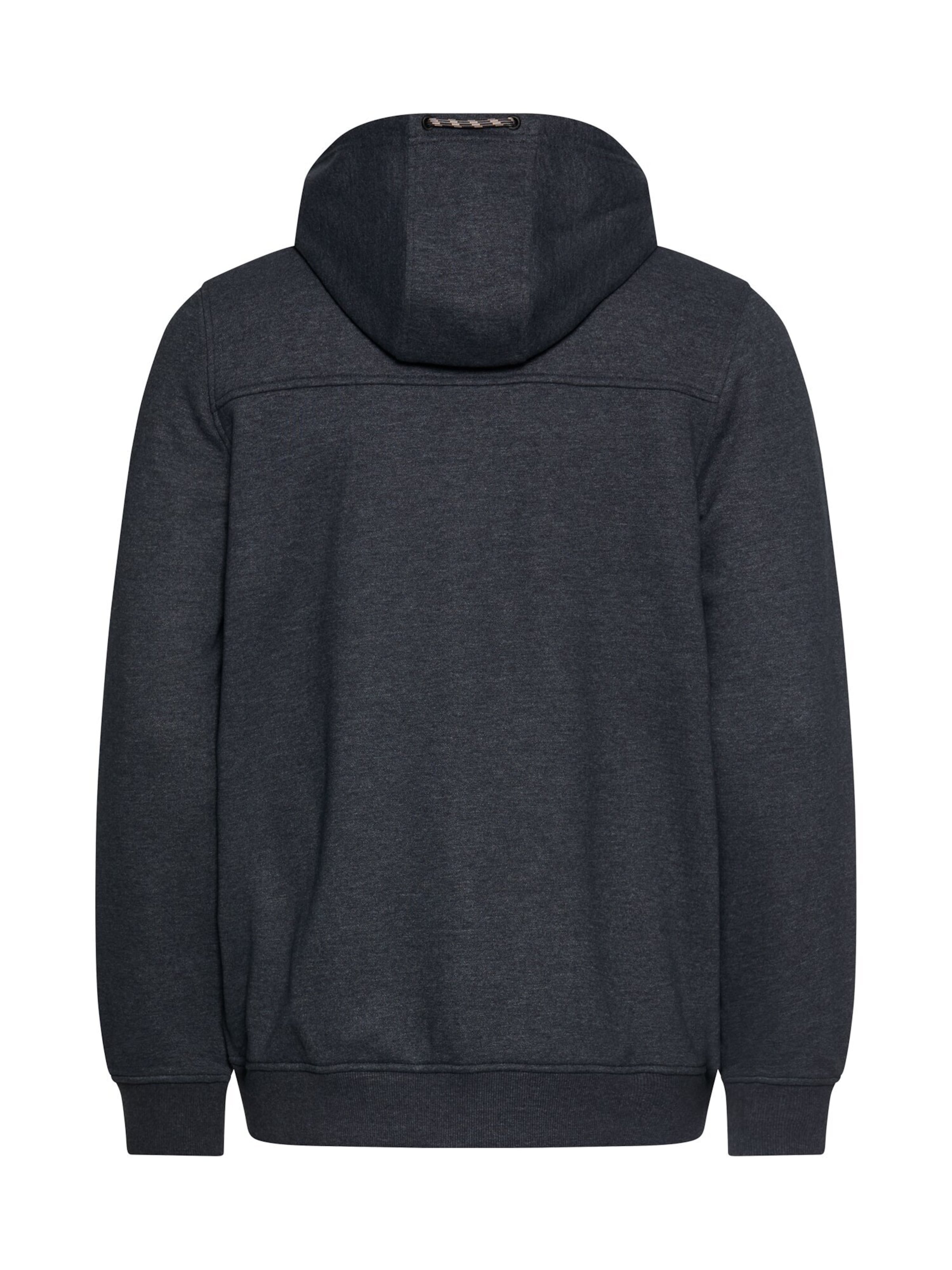 CAMEL ACTIVE Zip-Up Hoodie in Blue
