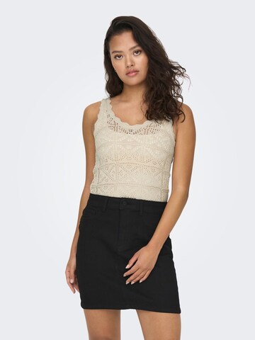 Tops en tricot 'Ida' JDY en beige : devant