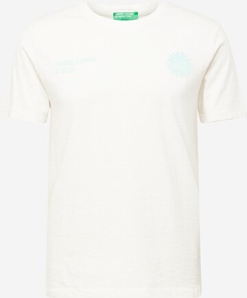 UNITED COLORS OF BENETTON Shirt in White: front