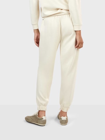 Gisela Tapered Bukser i hvid: tilbage
