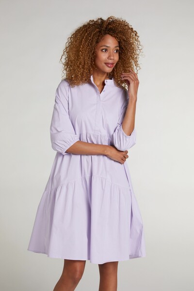 Oui Kleid Knielang In Flieder About You 