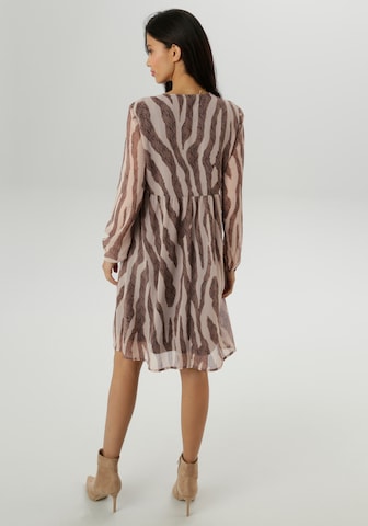 Aniston SELECTED Kleid in Beige