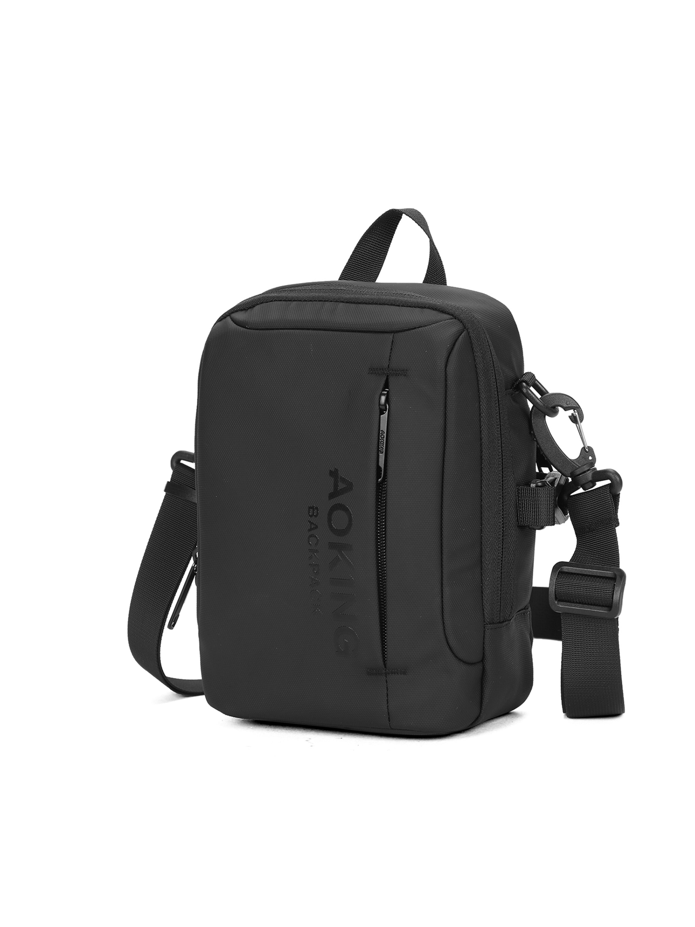 Sac bandoulière Aoking en noir : devant