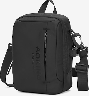 Aoking Shoulder bag in Black: front