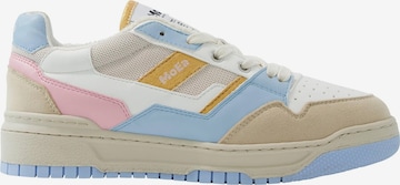 Baskets basses 'Gen2 - Pastel Drop' MoEa en bleu : devant