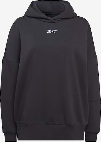 Reebok - Sweatshirt de desporto em preto: frente