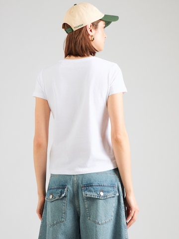 Pepe Jeans Majica | bela barva: zadnja stran