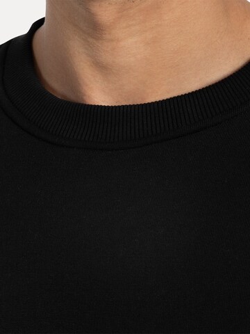 Smilodox Sweatshirt 'Riven' in Zwart