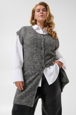 KAFFE CURVE Bodywarmer in Grijs