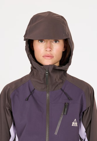 SOS Sports jacket 'Unbound' in Purple