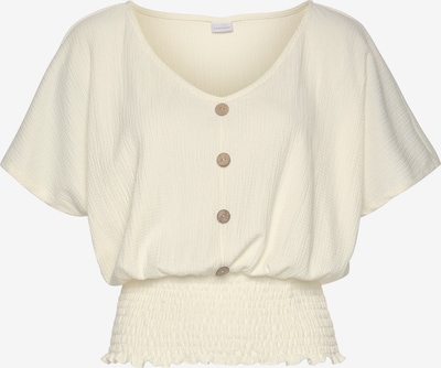 LASCANA Shirt in creme, Produktansicht