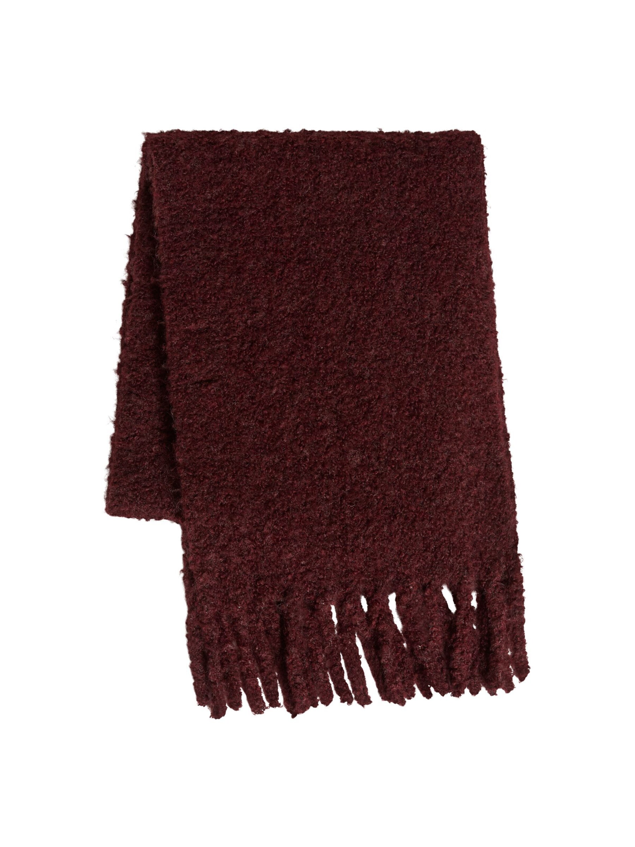 VILA Sjal 'VIJanis' i vinrød, Produktvisning