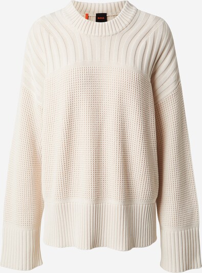 BOSS Sweater 'Feverina' in Light beige, Item view