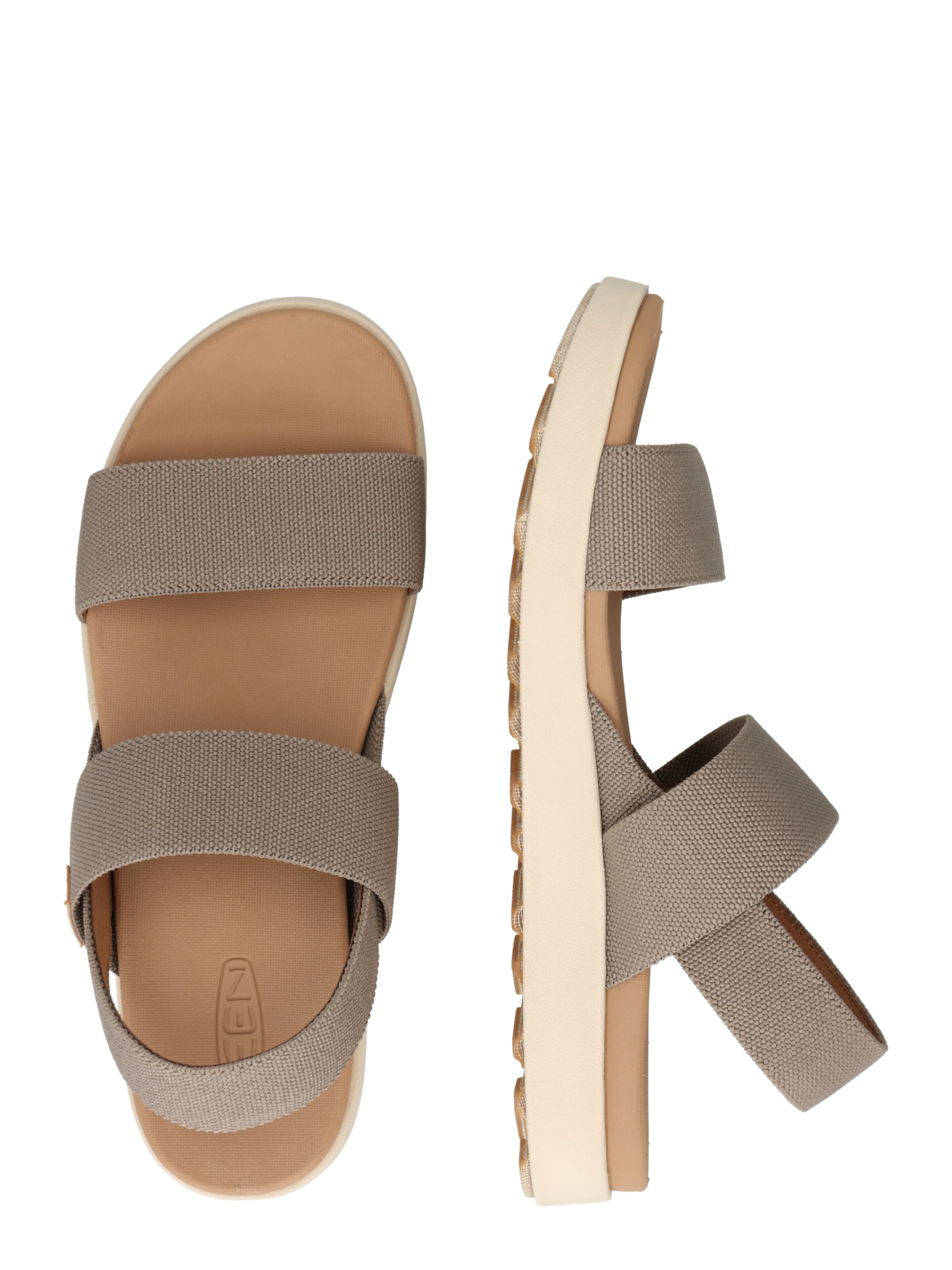 KEEN - Sandália 'Elle' em cinzento