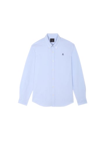 Scalpers Regular fit Button Up Shirt in Blue: front