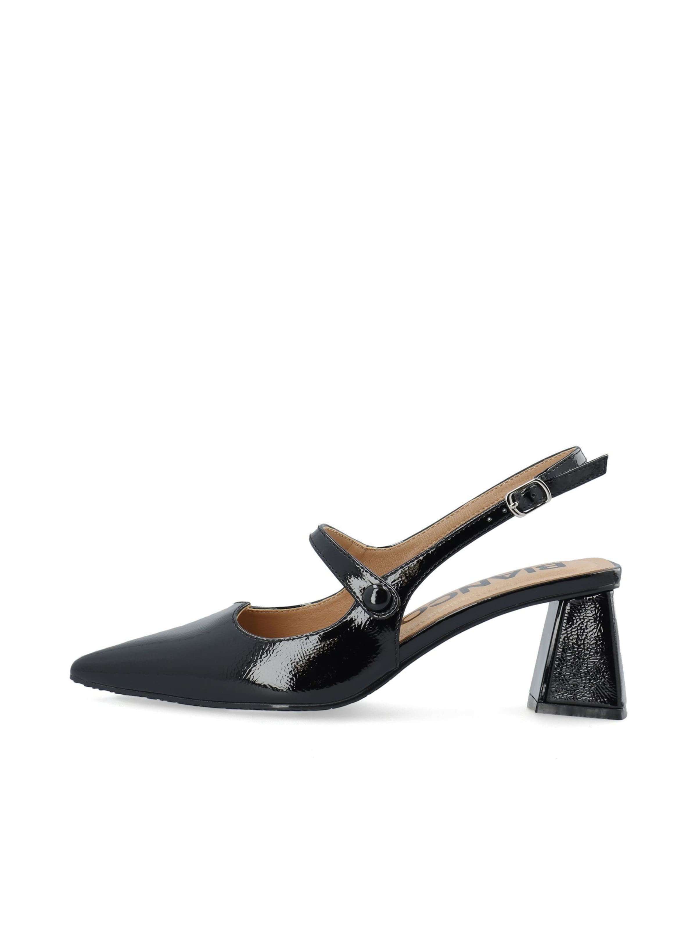 Bianco Pumps  'MARALYN' in Schwarz: Vorderseite