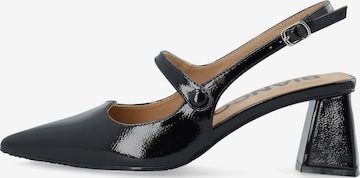Décolleté sling 'MARALYN' di Bianco in nero: frontale