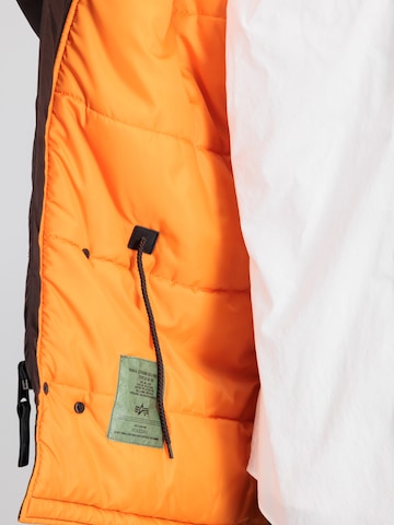 ALPHA INDUSTRIES Winter Jacket 'N3B VF 59' in Brown