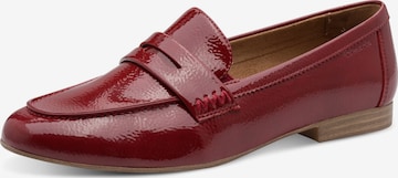 Chaussure basse Tamaris en rouge : devant