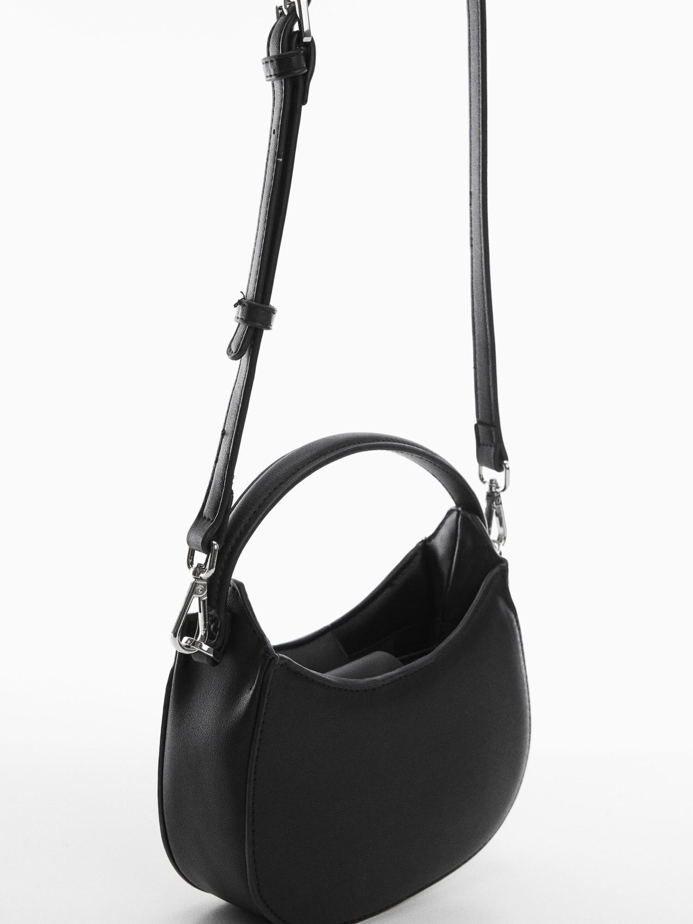 MANGO Shoulder Bag Davinia in Black ABOUT YOU