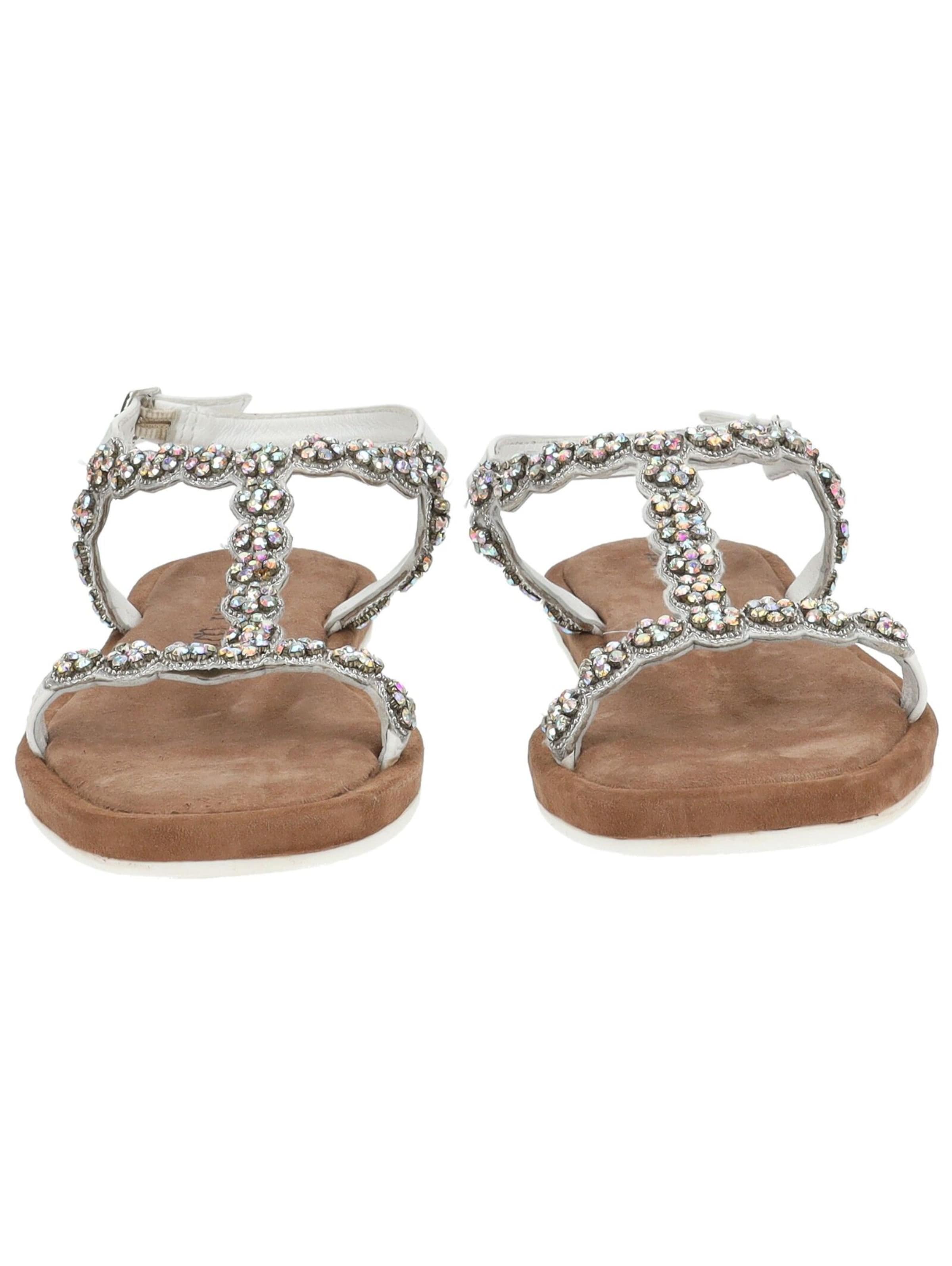 Sandales à lanières LAZAMANI en blanc