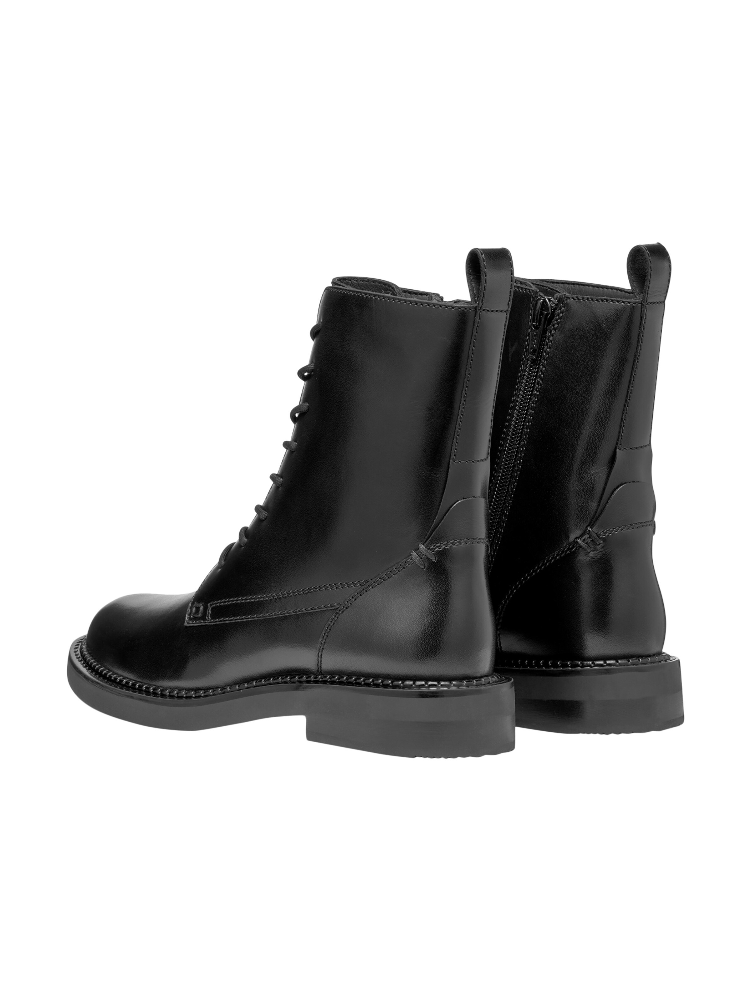 Ankle boots 'Serilda-Lederstiefeletten' di GEOX in nero