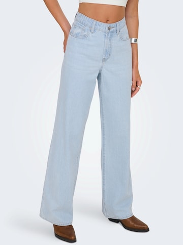 ONLY Laiad sääred Teksapüksid 'ONLHOPE', värv sinine