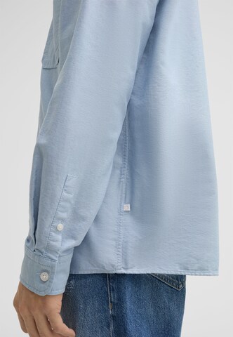 STRELLSON Regular fit Button Up Shirt 'Nero' in Blue