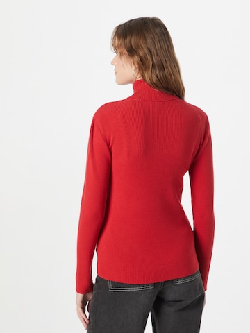 Herrlicher - Pullover 'Sinah' em vermelho