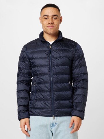 GANT Winterjas in Blauw: voorkant