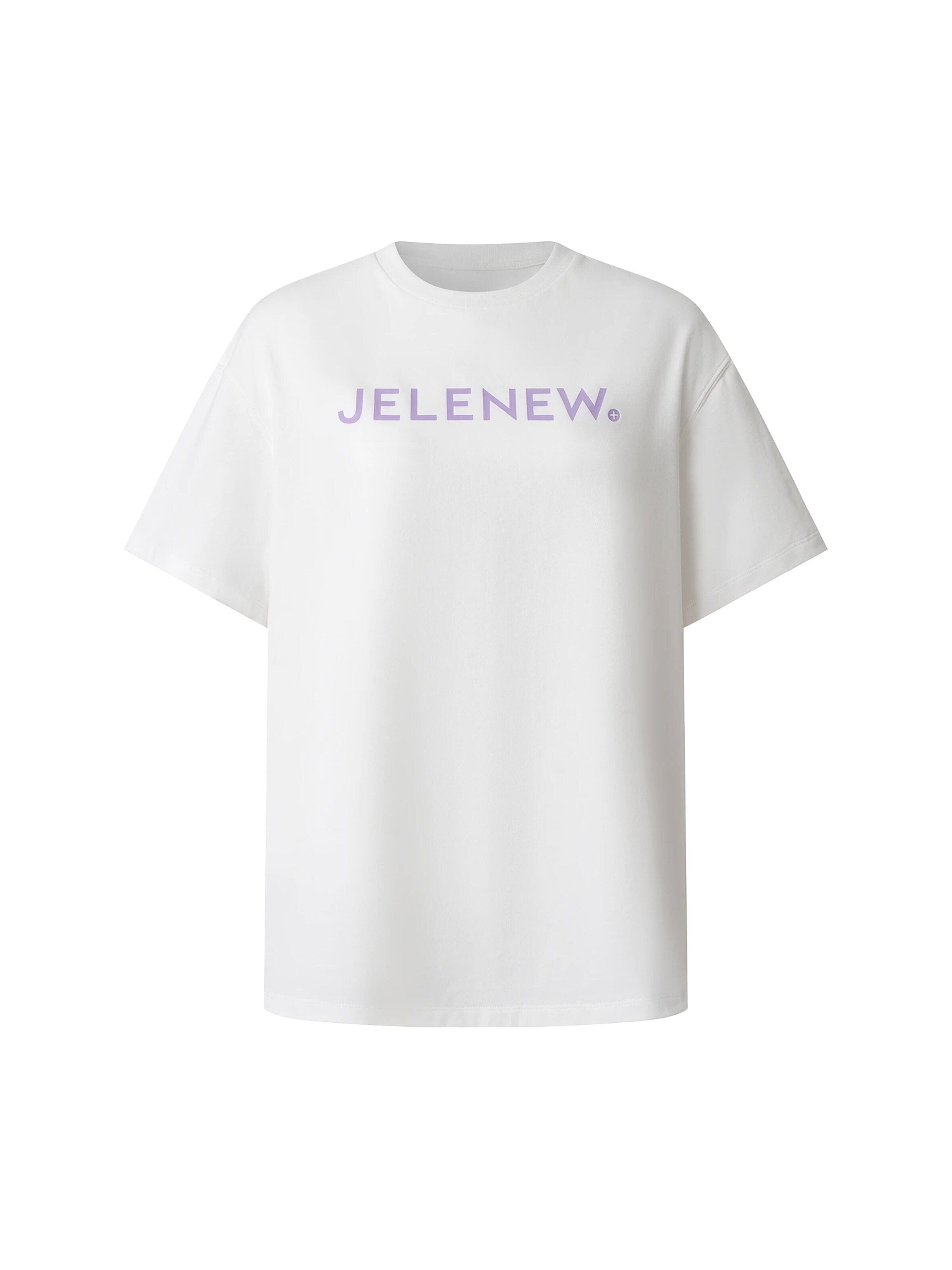 Maglietta 'All day Essentials T-shirt' di Jelenew in bianco: frontale